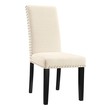 side chair table Modway Furniture Dining Chairs Beige