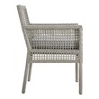 9 piece outdoor dining Modway Furniture Bar and Dining Outdoor Dining Sets Gray Gray