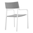designer dining room chairs Modway Furniture Bar and Dining White Gray