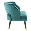 low lounge Modway Furniture Sofas and Armchairs Teal