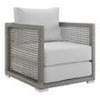 patio conversation Modway Furniture Sofa Sectionals Gray White