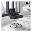 ergonomic folding office chair Modway Furniture Office Chairs Black