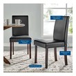 s dining chair Modway Furniture Dining Chairs Black