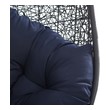 new design chair furniture Modway Furniture Daybeds and Lounges Chairs Black Navy