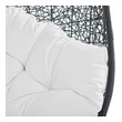 living room chairs for small spaces Modway Furniture Daybeds and Lounges Chairs Black White