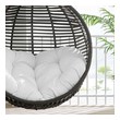 garden conversation set Modway Furniture Daybeds and Lounges Gray White