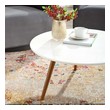 small table bench Modway Furniture Tables Walnut White