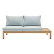 discount sectional sofa Modway Furniture Sofa Sectionals Natural Light Blue