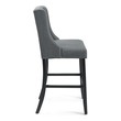 bar stool adjustable height with back Modway Furniture Bar and Counter Stools Gray