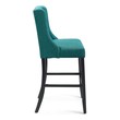 stool chair bar Modway Furniture Bar and Counter Stools Teal
