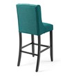 stool chair bar Modway Furniture Bar and Counter Stools Teal