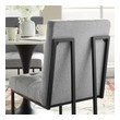 best dining table and chairs Modway Furniture Dining Chairs Black Light Gray