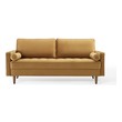small apartment sectional Modway Furniture Sofas and Armchairs Cognac
