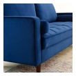 sofa chaise couch Modway Furniture Sofas and Armchairs Navy
