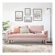 sofa sofas Modway Furniture Sofas and Armchairs Pink