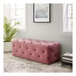 seat covers for accent chairs Modway Furniture Benches and Stools Dusty Rose