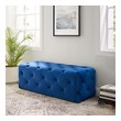 accent chair with sofa Modway Furniture Benches and Stools Navy