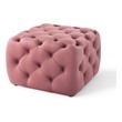 accent ottoman chair Modway Furniture Sofas and Armchairs Dusty Rose
