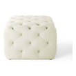 grey foot ottoman Modway Furniture Sofas and Armchairs Ivory