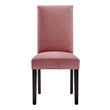 black dining room chair covers Modway Furniture Dining Chairs Dusty Rose