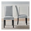 small table dining set Modway Furniture Dining Chairs Light Gray