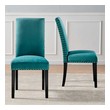 farmhouse modern dining chairs Modway Furniture Dining Chairs Teal