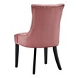 green velvet dining room chairs Modway Furniture Dining Chairs Dusty Rose