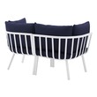 home sofa Modway Furniture Sofa Sectionals White Navy