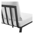 outdoor corner sofa aluminium Modway Furniture Sofa Sectionals Gray White