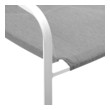 white and grey patio furniture Modway Furniture Sofa Sectionals White Gray
