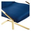 blue dining table and chairs Modway Furniture Dining Chairs Gold Navy