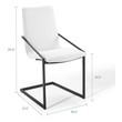small dining room table and chairs set Modway Furniture Dining Chairs Black White