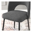 gold dining table and chairs Modway Furniture Dining Chairs Black Charcoal
