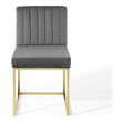 small chairs for dining table Modway Furniture Dining Chairs Gold Charcoal