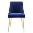 navy blue dining chairs Modway Furniture Dining Chairs Gold Navy