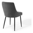olive velvet dining chairs Modway Furniture Dining Chairs Black Charcoal