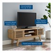 painted tv stand Modway Furniture Oak