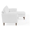 sleeper sectional ashley Modway Furniture Sofas and Armchairs White
