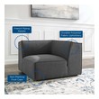 l couch set Modway Furniture Sofas and Armchairs Charcoal