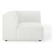 sectional couch dark grey Modway Furniture Sofas and Armchairs White