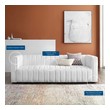 love seat on sale Modway Furniture Sofas and Armchairs White