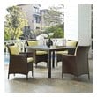 home and patio furniture Modway Furniture Sofa Sectionals Brown Peridot
