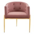 the bold chair Modway Furniture Sofas and Armchairs Dusty Rose