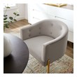 small beige accent chair Modway Furniture Sofas and Armchairs Light Gray