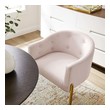 grey accent chair for bedroom Modway Furniture Sofas and Armchairs Pink