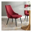 white wood dining room chairs Modway Furniture Dining Chairs Maroon