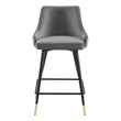 kitchen stools modern Modway Furniture Bar and Counter Stools Gray