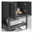 60 bathroom vanity double sink Modway Furniture Vanities Gray
