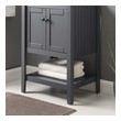 60 bathroom vanity double sink Modway Furniture Vanities Gray