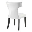 emerald green dining chairs Modway Furniture Dining Chairs White